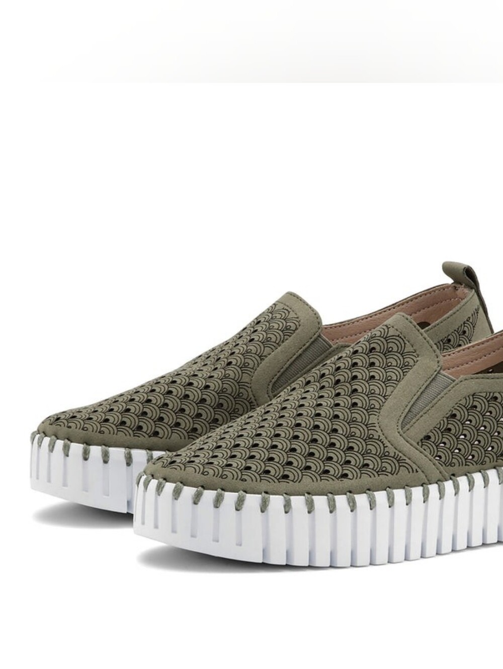 ILSE JACOBSEN HORNBÆK Women's Tulip Army Slip-on Shoe Size 13 - Picture 2 of 9